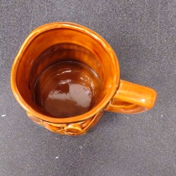 Vintage Benjamin‎ Franklin 3D Brown Creamer and Sugar Pot Made in Japan - Picture 7 of 12